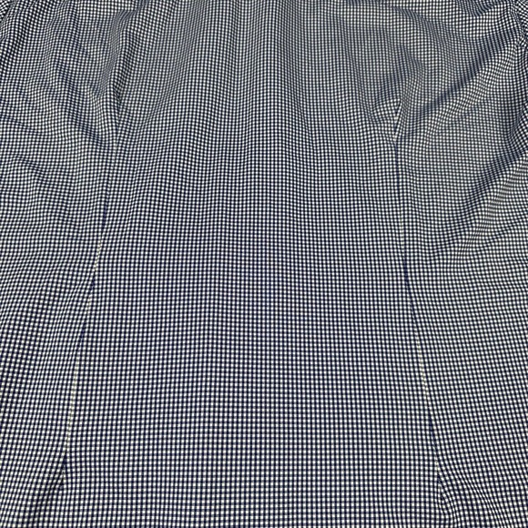 Mizzen + Main Shirt Mens Med Blue White Check Spinnaker Button Up Trim Fit USA - Picture 10 of 10